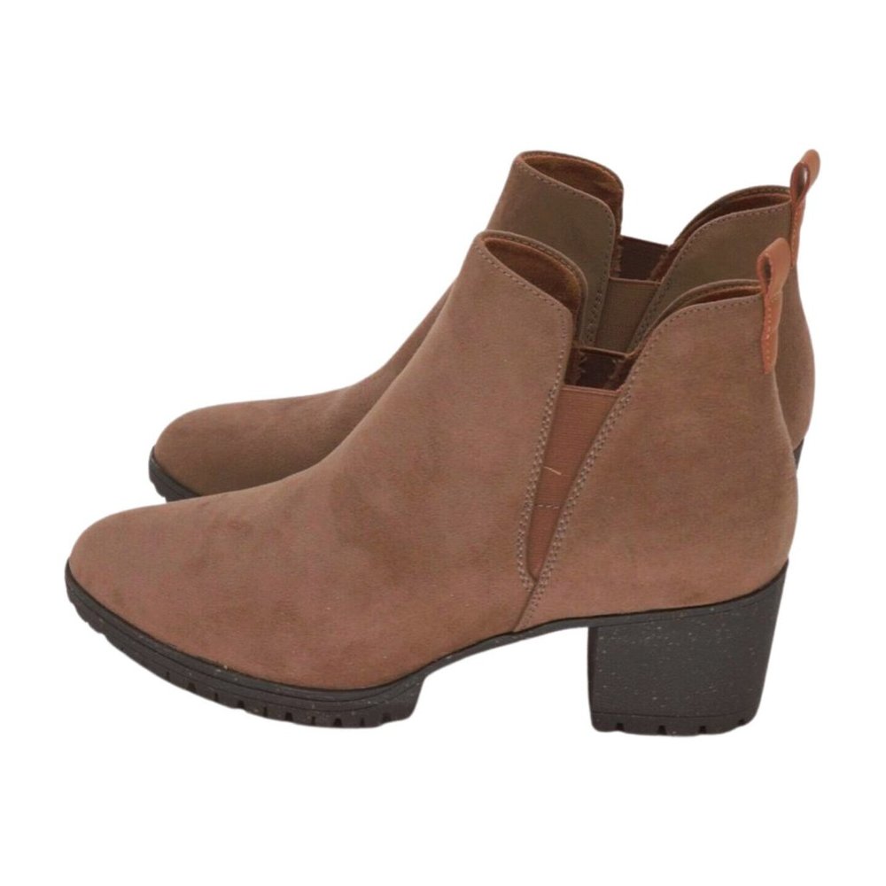 Dr. Scholls Shoes Womens London Ankle Boot, Woodsmoke Microfiber, 9.5 - Picture 5 of 7